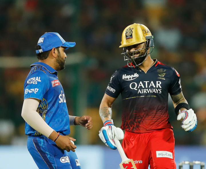 IPL సిక్సర్లు.. రోహిత్‌ను కోహ్లీ అధిగమిస్తాడా?