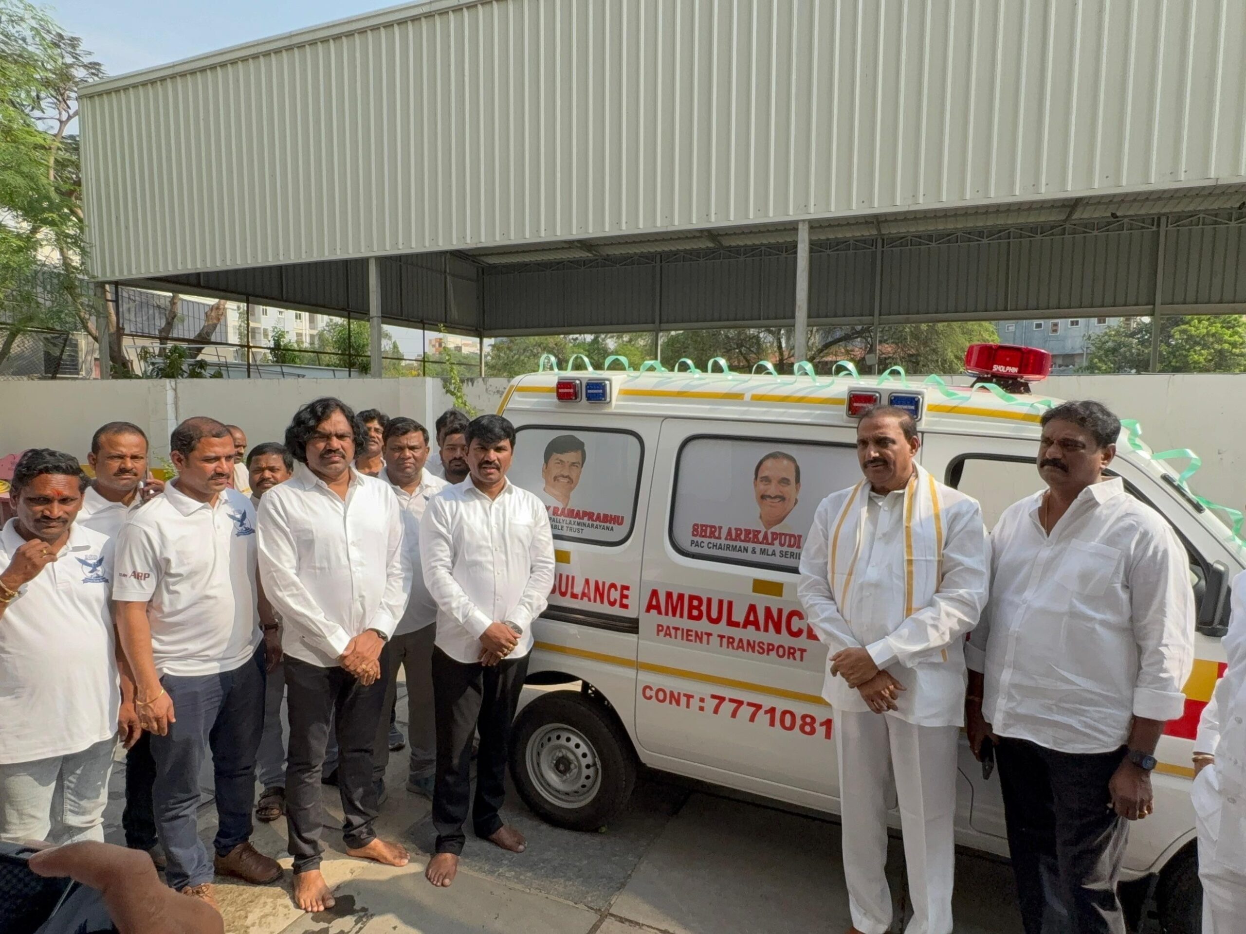 మియాపూర్‌లో రామప్రభు ఆధ్వర్యంలో ఉచిత అంబులెన్స్ సేవలు