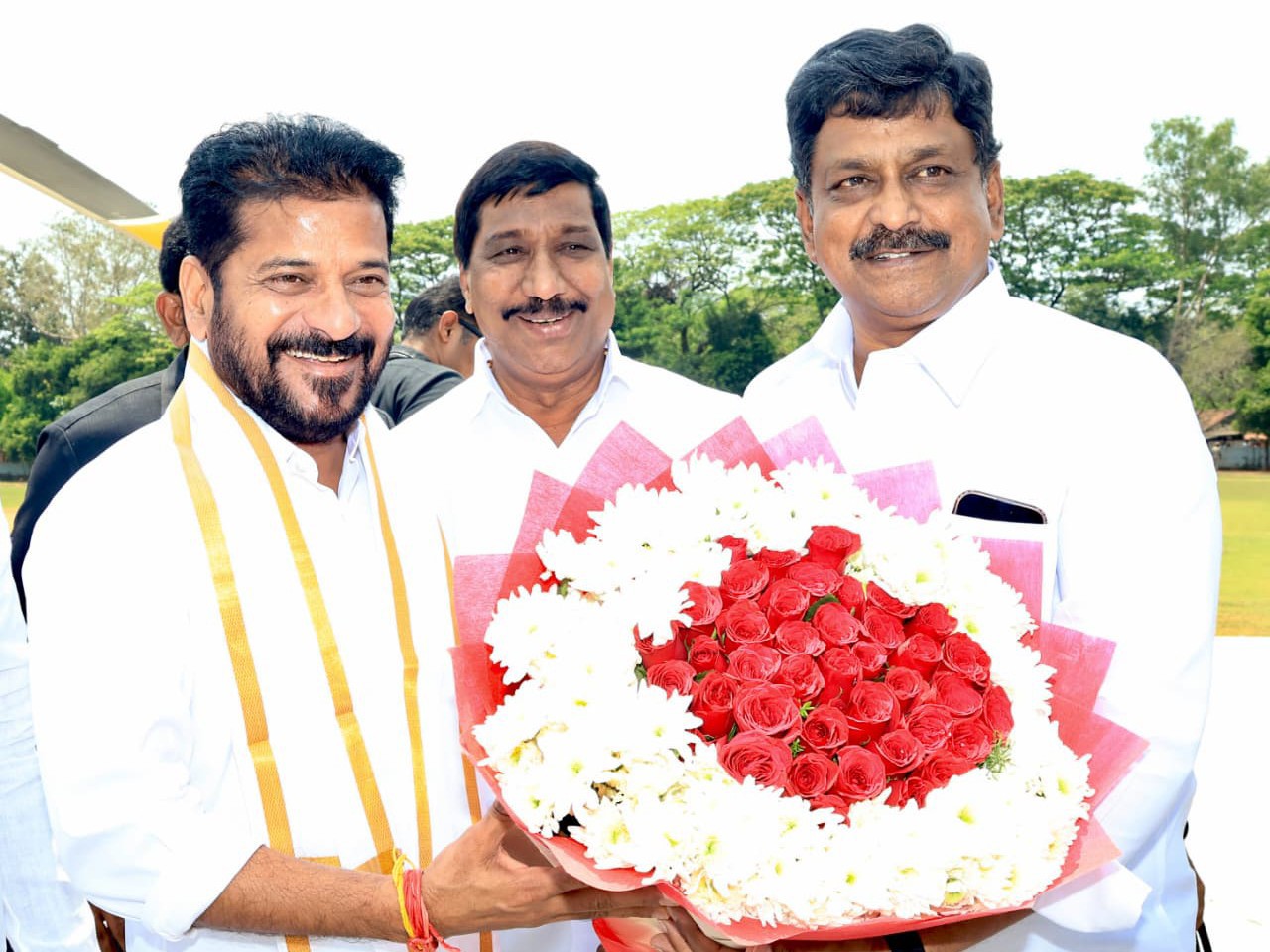 CM రేవంత్ రెడ్డికి పయ్యావుల స్వాగతం