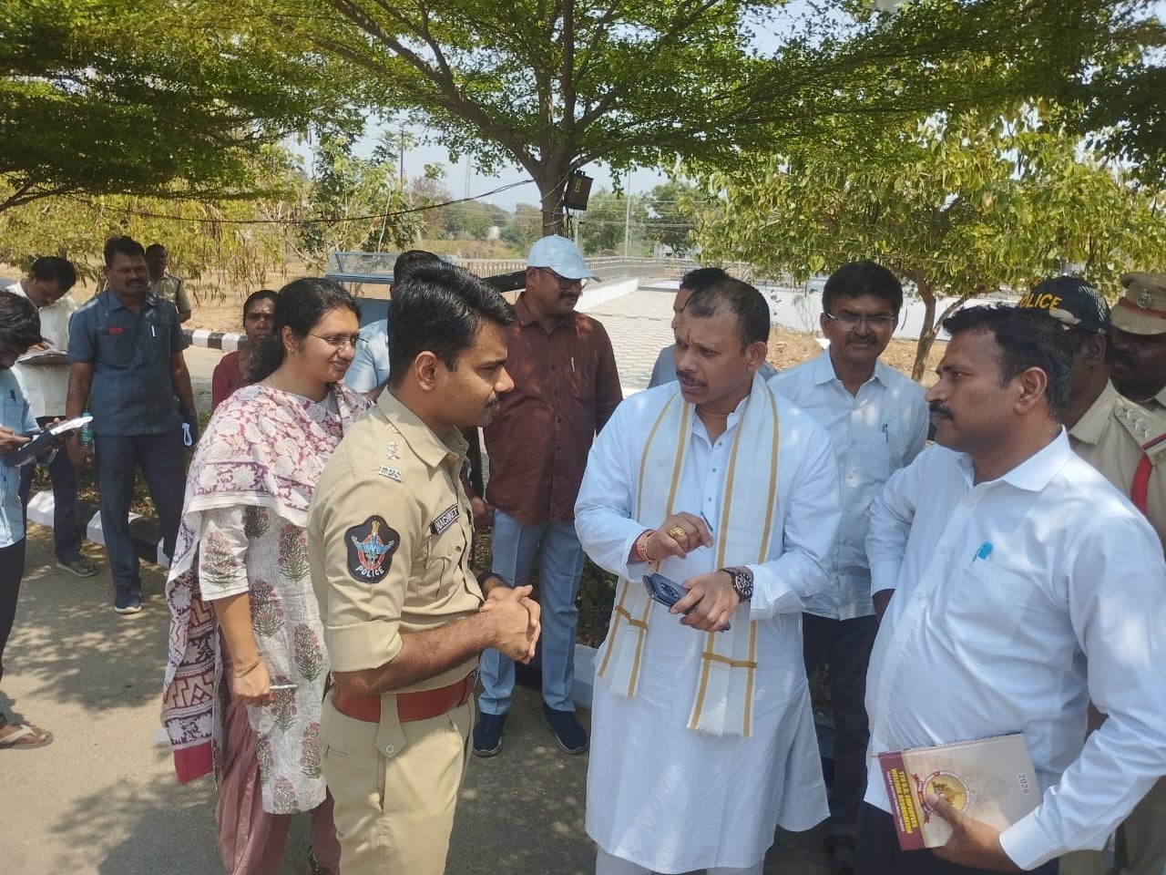 ఒంటిమిట్ట బ్రహ్మోత్సవాలపై ఎస్పీ భద్రతా సమీక్ష