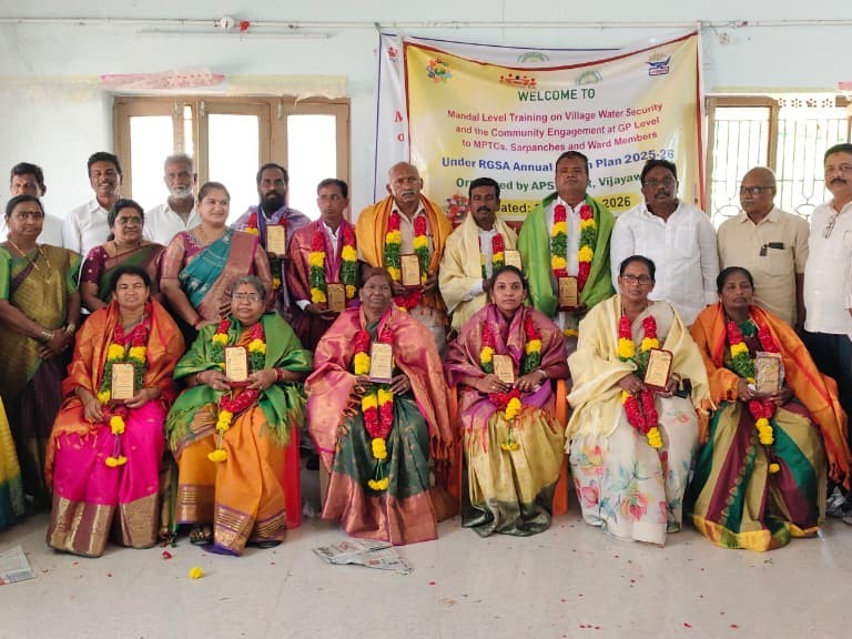 ఘనంగా సర్పంచ్‌లకు సత్కారం