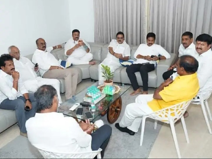 జిల్లా ఇంఛార్జ్ మంత్రితో ఎమ్మెల్యే భేటీ