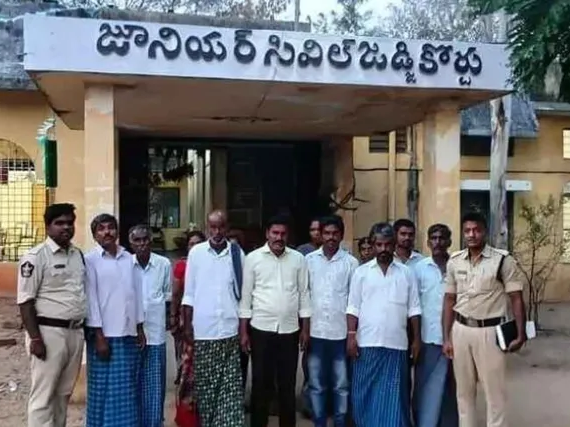 ఒంటరి మహిళపై దాడి.. పలువురికి జైలు శిక్ష