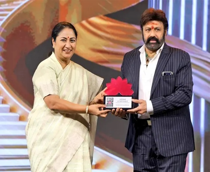 బాలకృష్ణకు లైఫ్‌ టైమ్‌ అచీవ్‌మెంట్‌ అవార్డు
