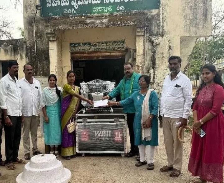 రైతులకు పంట పిచికారీ డ్రోన్ ఎంతో మేలు: ఛైర్మన్