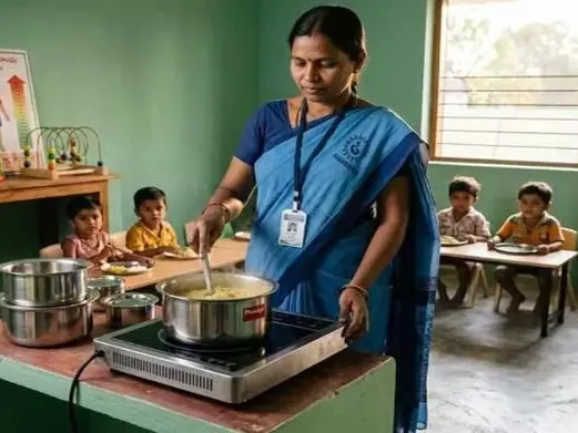 అంగన్‌వాడీ కేంద్రాలకు ఇండక్షన్ స్టవ్‌లు