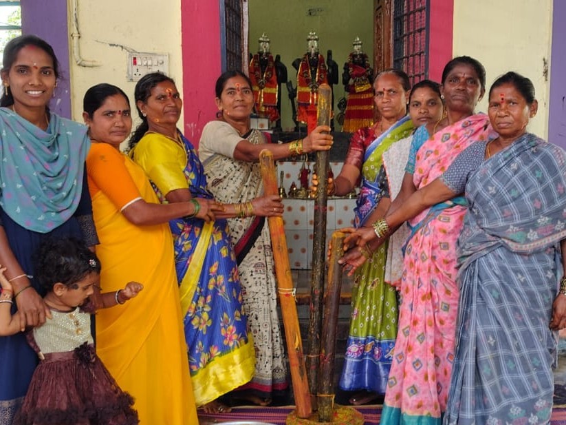 కోమట్లగూడెంలో శ్రీరామనవమి వేడుకలకు ఏర్పాట్లు