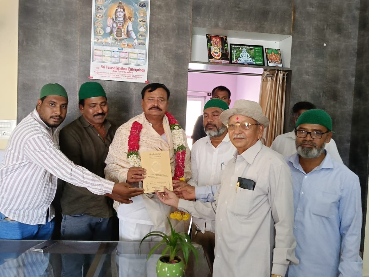 గంధం మహోత్సవానికి ఎంపీకి ఆహ్వానం