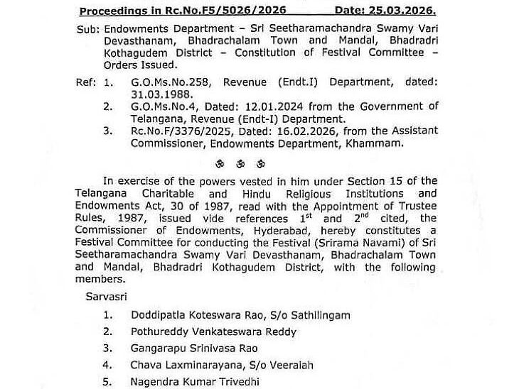 ఉత్సవాలకు 14 మందితో ప్రత్యేక కమిటీ