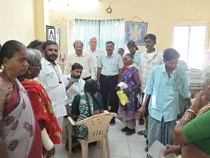 కంటి చికిత్స శిబిరం విజయవంతం: డాక్టర్ ప్రదీప్