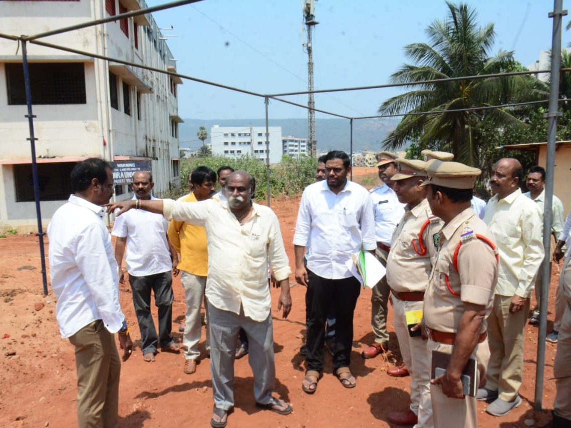 పోలమాంబ జాతర ఏర్పాట్లపై సమీక్ష