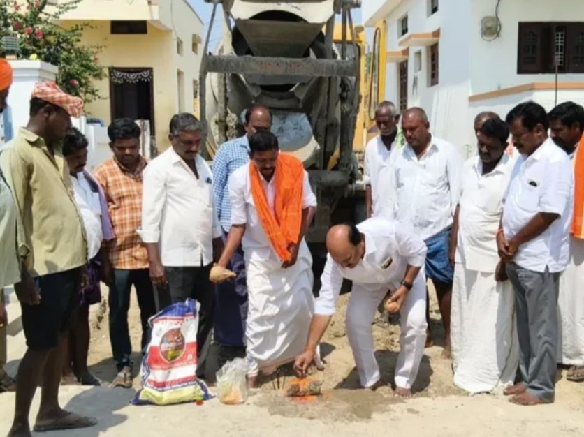 ఎంపీ నిధులతో అభివృద్ధి పనులు ప్రారంభం