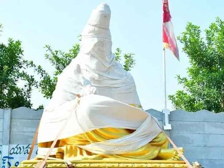 విగ్రహాల ఏర్పాటుకు సన్నాహాలు