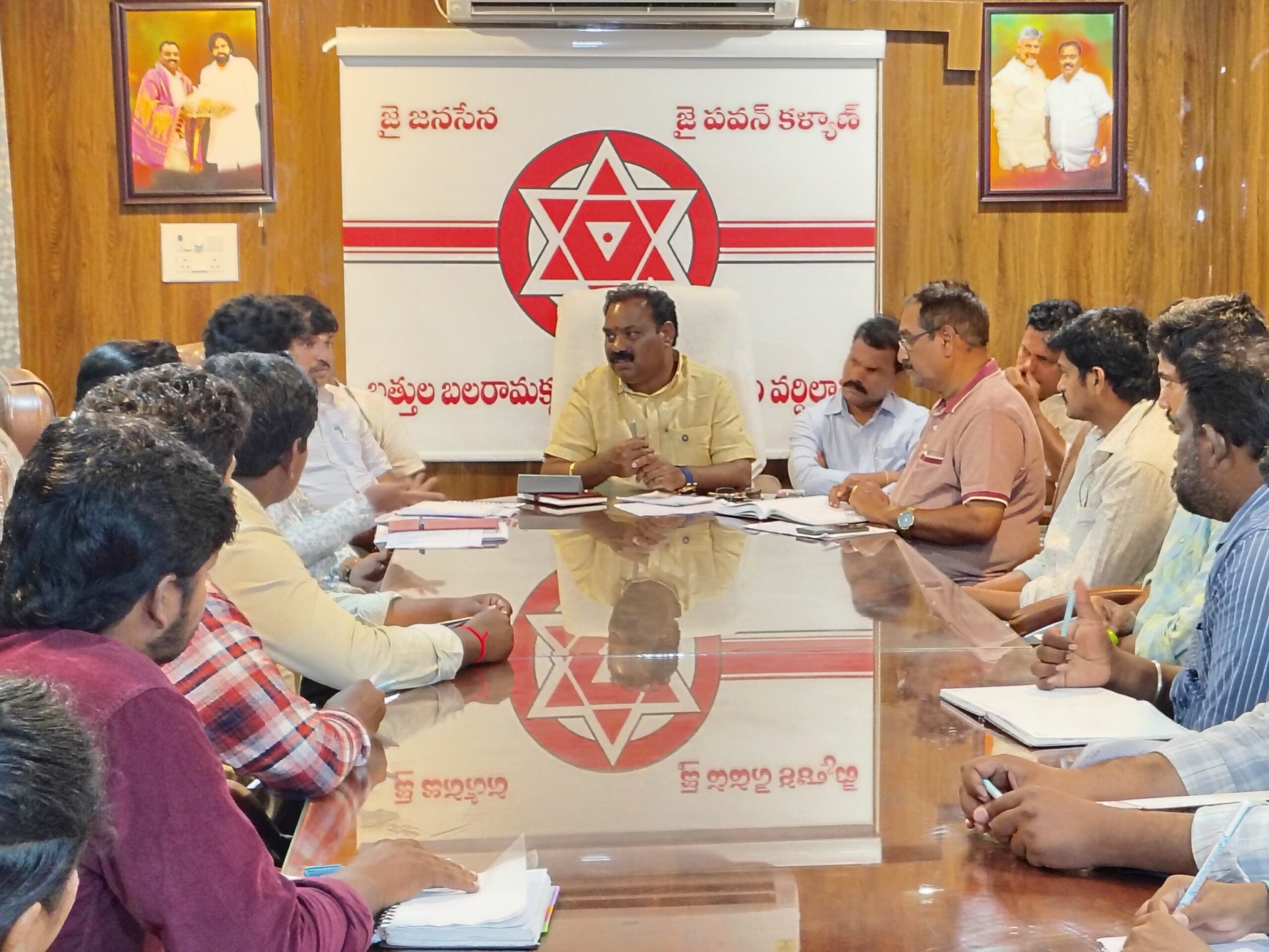 అభివృద్ధి పనులపై ఎమ్మెల్యే బత్తుల సమీక్ష