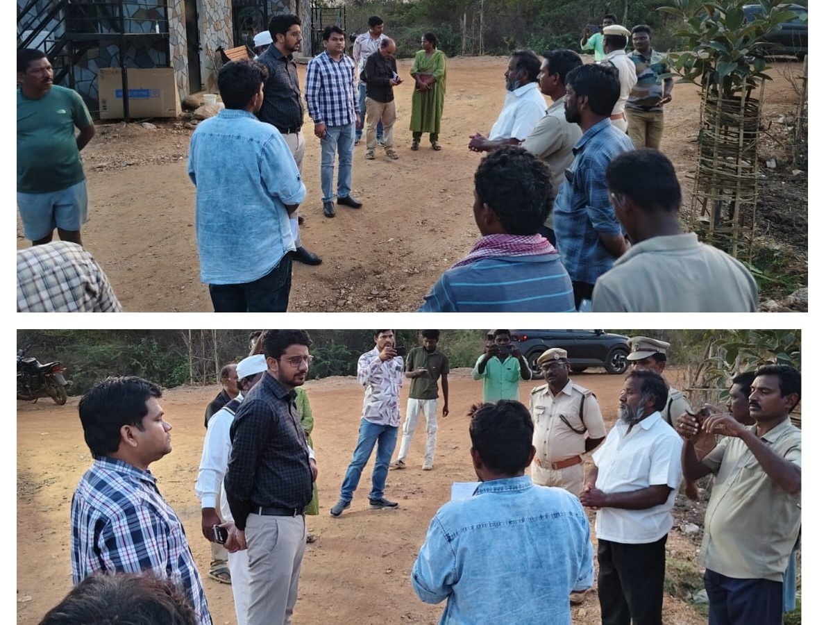 పులిగుండాల ప్రాజెక్టును సందర్శించిన సబ్ కలెక్టర్