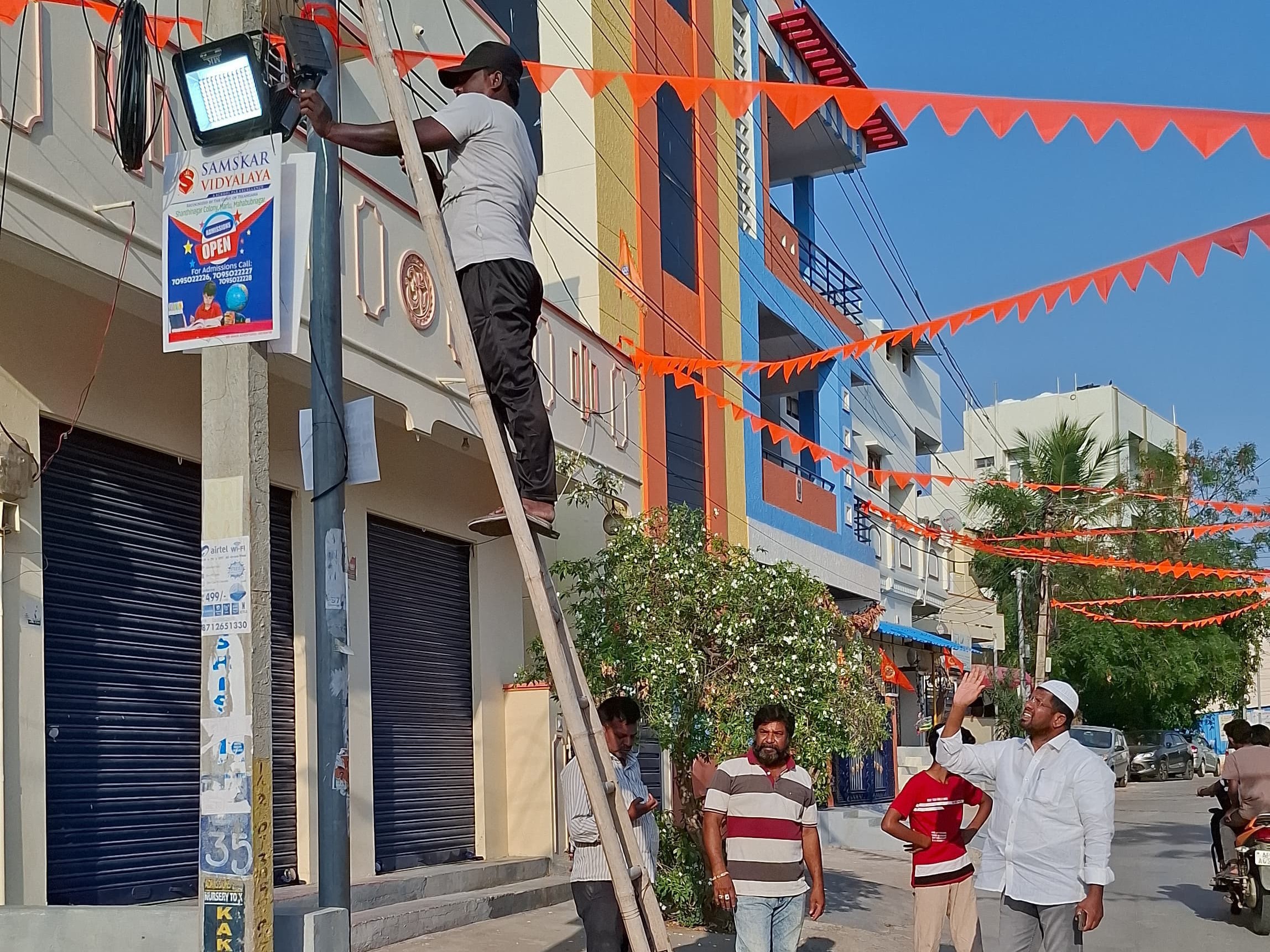 శ్రీరామనవమి వేడుకలకు షబ్బీర్ సహకారం