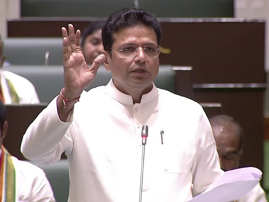 అసెంబ్లీలో మంత్రి శ్రీధర్ బాబు సవాల్