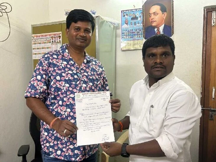 విద్యుత్ స్తంభాల సమస్యలపై వినతి