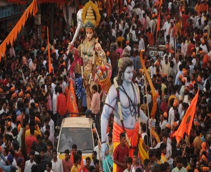 ఈ ప్రాంతాల మీదుగా శోభాయాత్ర