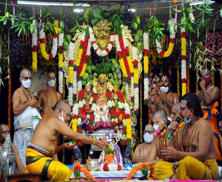 సీతారాముల కళ్యాణ‌ క్రతువు ప్రారంభం