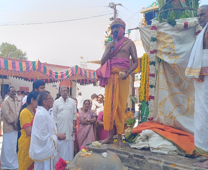 బుచ్చిరెడ్డిపాలెంలో వైభవంగా ధ్వజారోహణ కార్యక్రమం