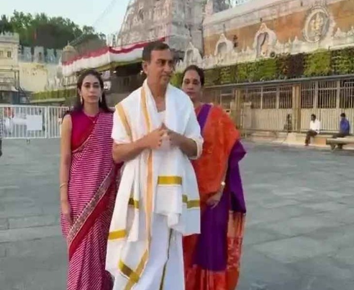 తిరుమల శ్రీవారి సేవలో ఎమ్మెల్యే