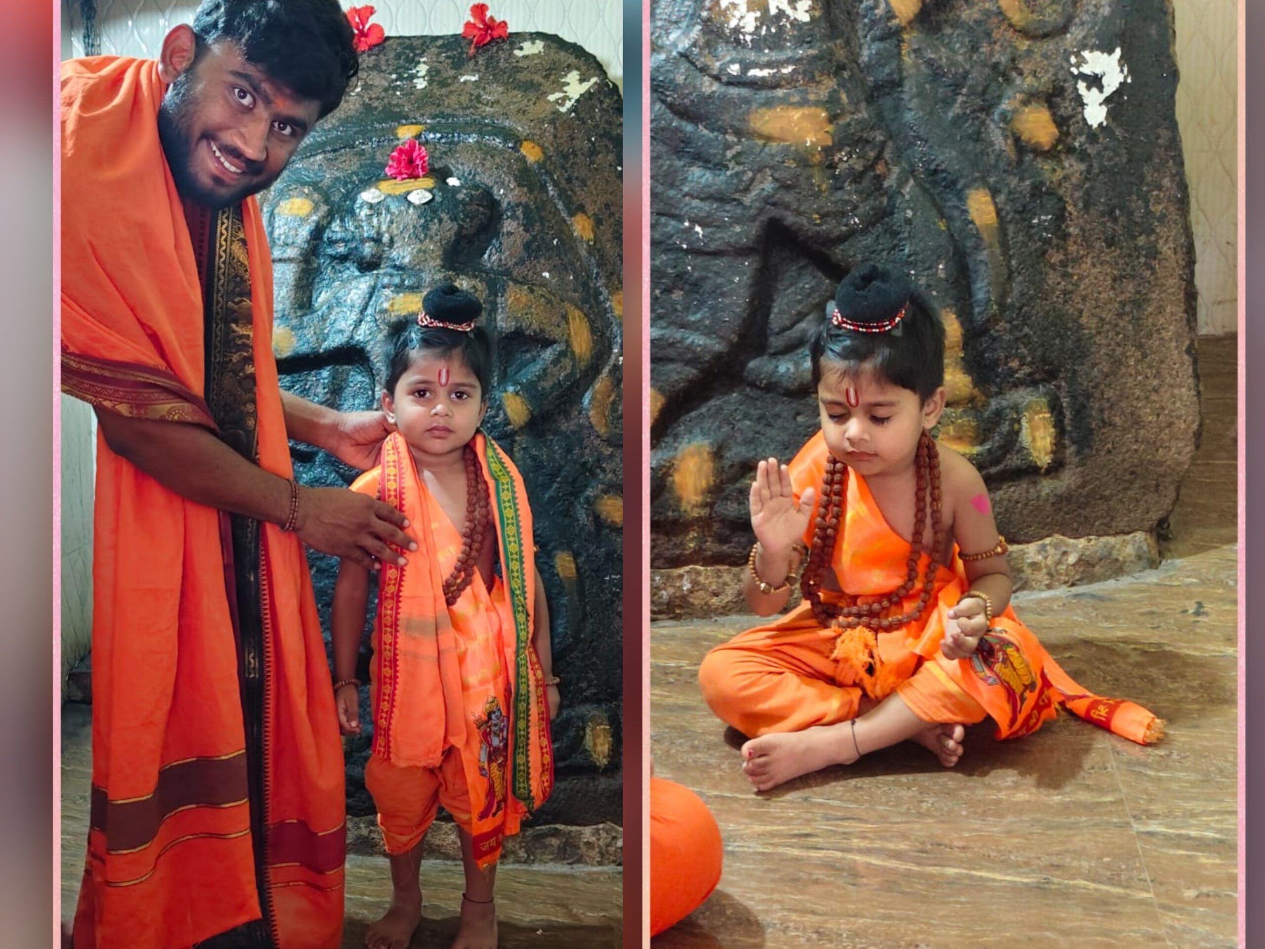 ఆకట్టుకున్న బాల రాముడు వేషాధారణ