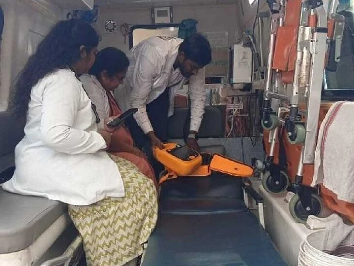 ఉత్సవాలు సందర్భంగా అంబులెన్స్ తనిఖీ