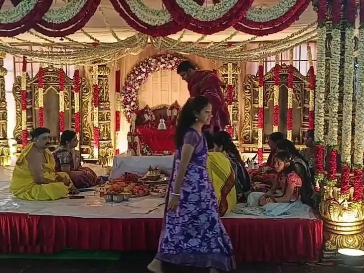 మహాశక్తి ఆలయంలో కన్నులపండువగా సీతారాముల కళ్యాణం