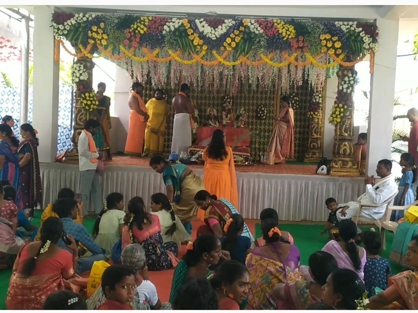 ధర్మారంలో శ్రీరామనవమి ప్రత్యేక పూజలు