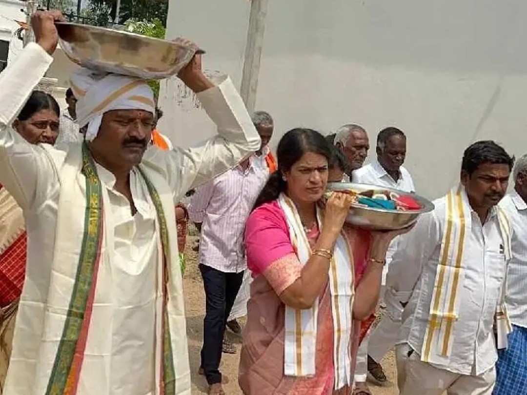 శ్రీరామనవమి వేడుకలో మాజీ ఎమ్మెల్యే