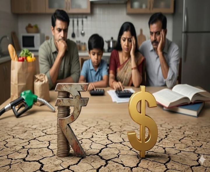 రూపాయి పతనం: సామాన్యుడి జేబుకు చిల్లు