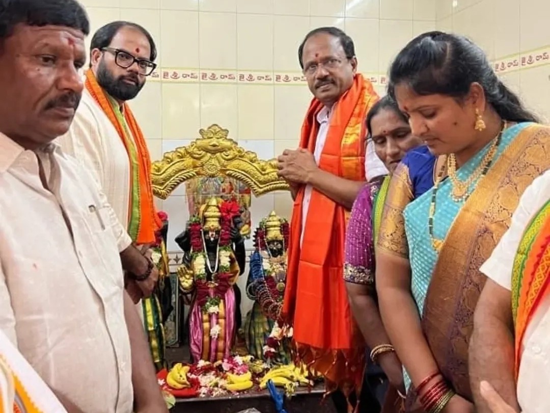 శ్రీరామనవమి వేడుకల్లో పాల్గొన్న మాజీ మంత్రి