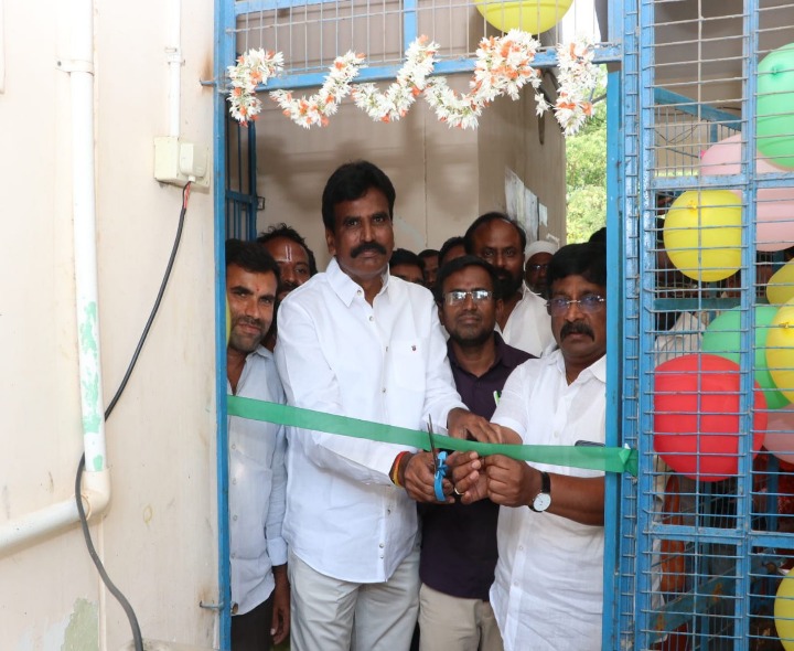 ఆర్వో ప్లాంట్‌ను ప్రారంభించిన ఎమ్మెల్యే