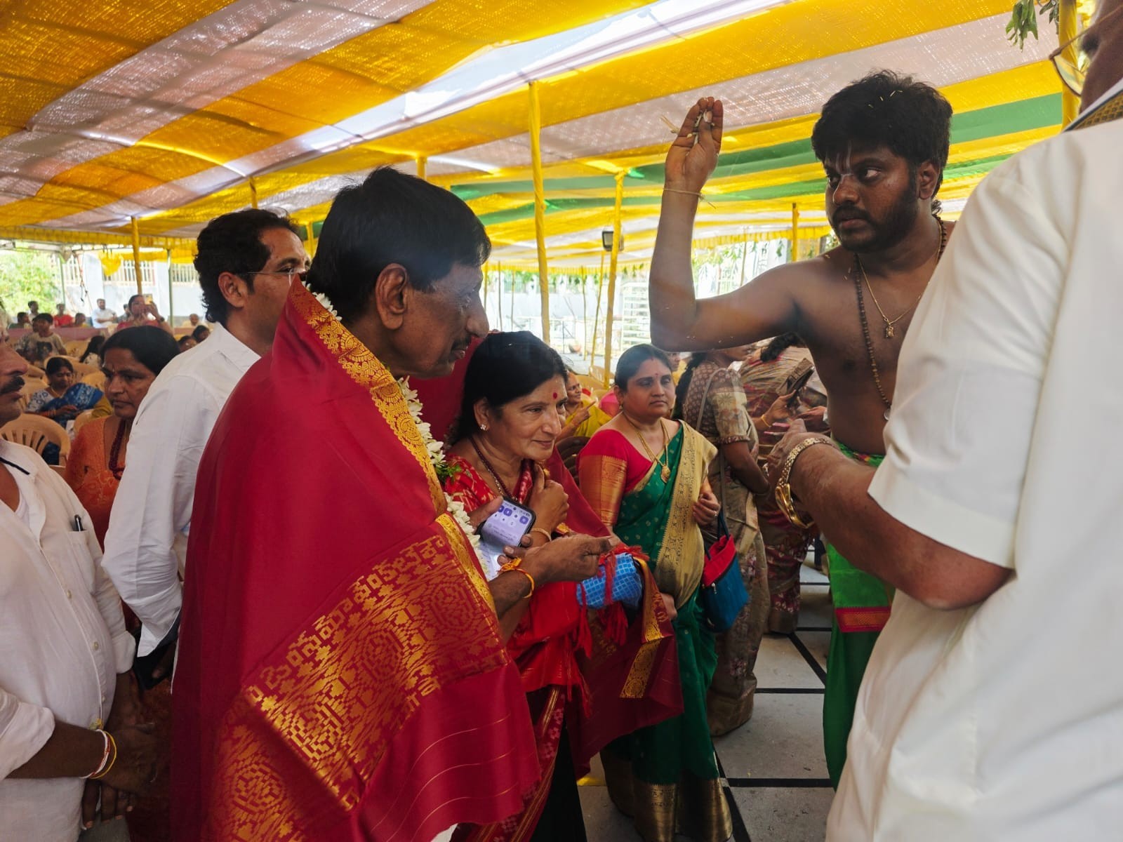 సీతారాముల కళ్యాణంలో ఎర్రబెల్లి స్వర్ణ దంపతులు