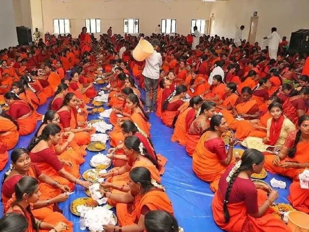 ఒంటిమిట్ట కళ్యాణానికి తలంబ్రాలు సిద్ధం