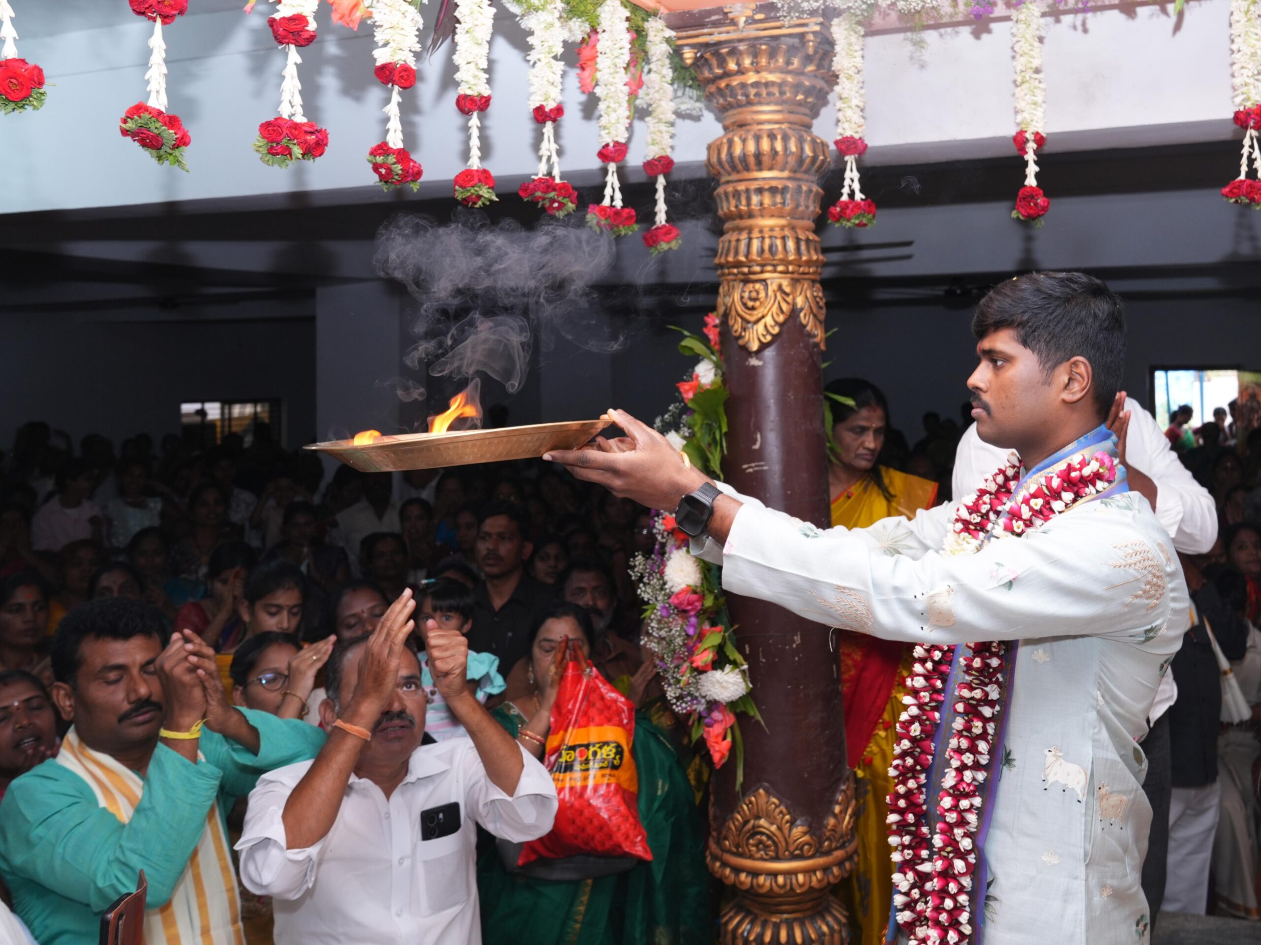 సీతారాముల కల్యాణంలో పాల్గొన్న ఎస్పీ