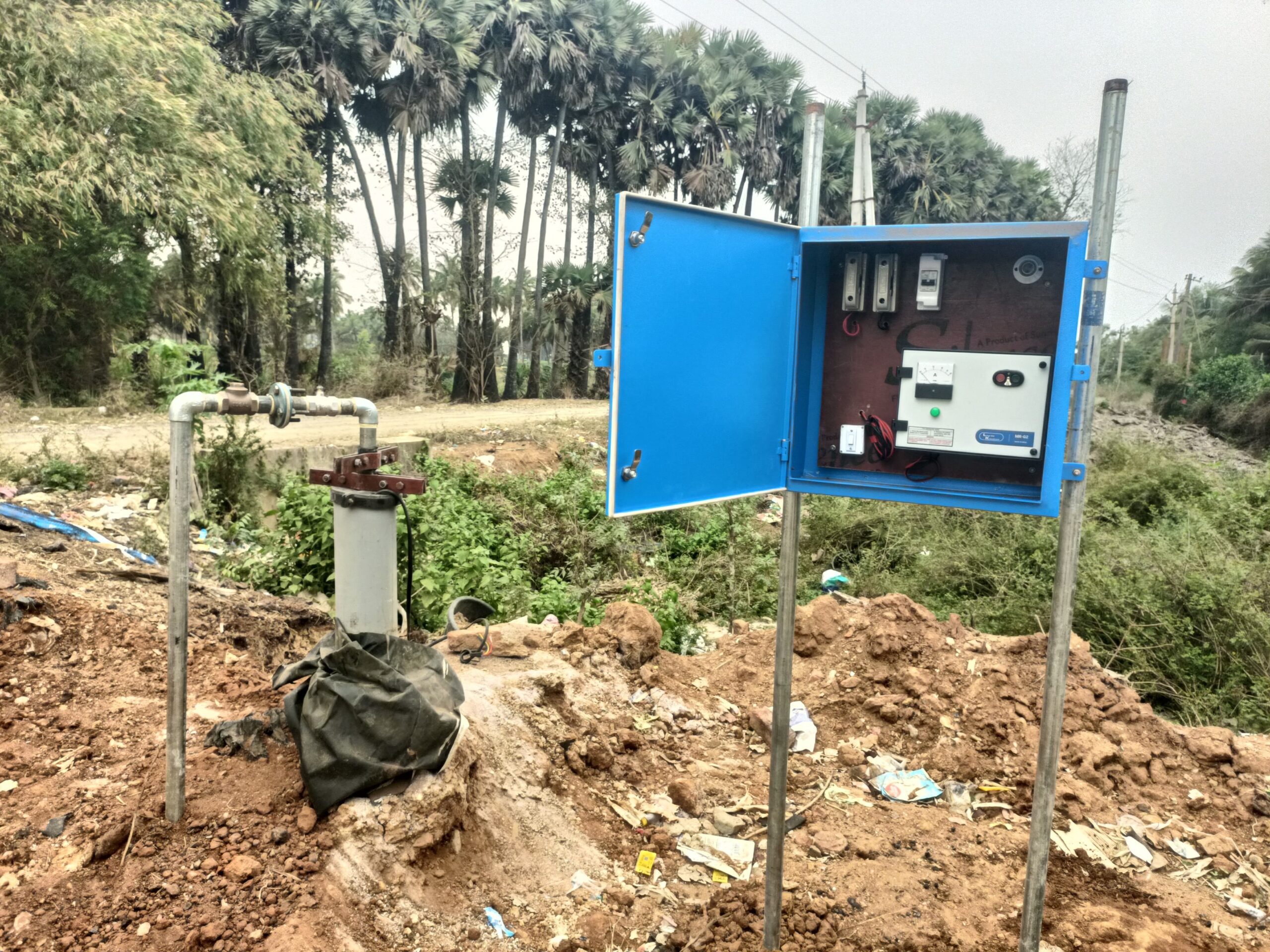 మంచినీరు బోర్ మోటర్ ప్రారంభం