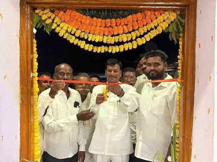 గౌసాబాధ్ తండాలో ఇందిరమ్మ ఇంటి గృహప్రవేశం