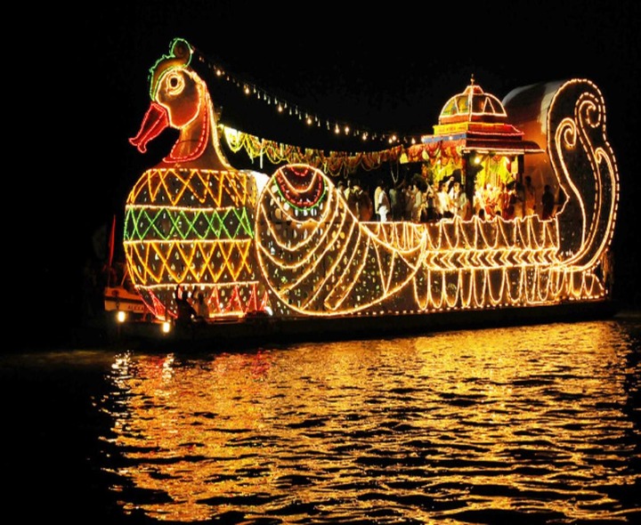 తాడేపల్లిలో నేడు తెప్పోత్సవం