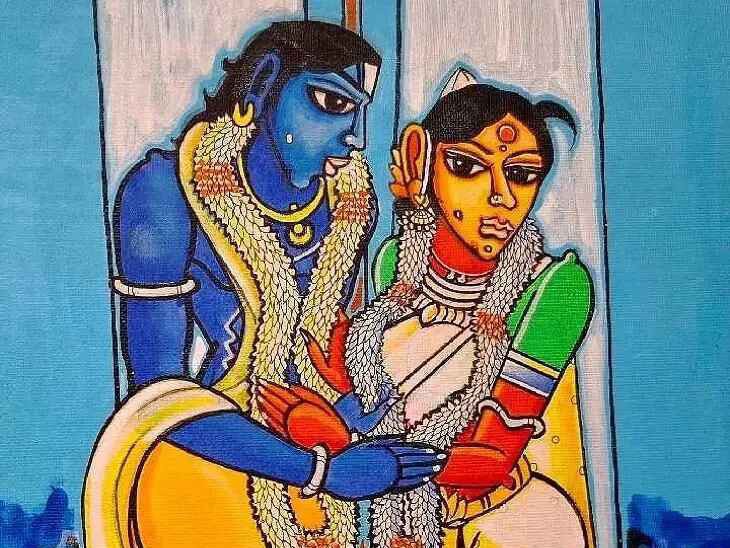 సీతారాముల అద్భుత చిత్రం ఆవిష్కరణ