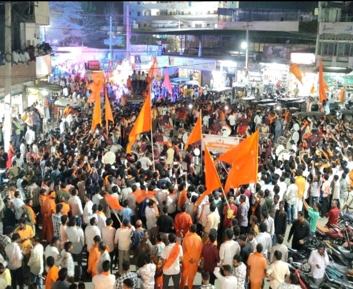 పెద్దపల్లిలో ఘనంగా సీతారాముల శోభాయాత్ర