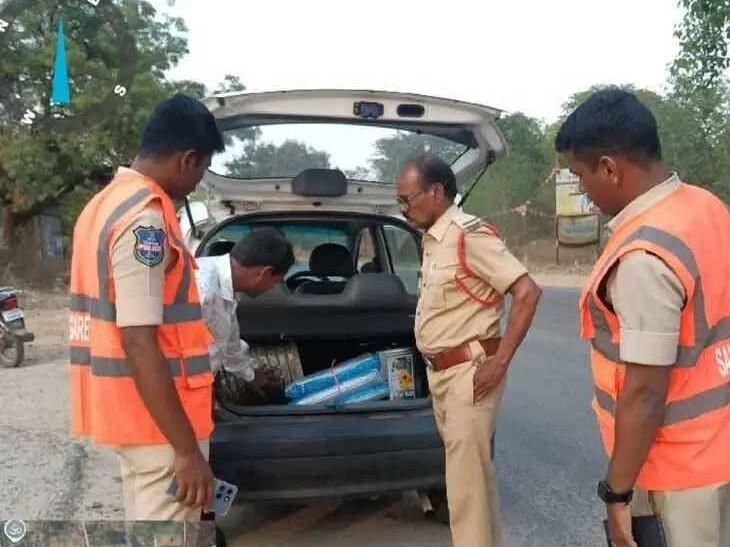 సంగారెడ్డి జిల్లా వ్యాప్తంగా పోలీసుల తనిఖీలు
