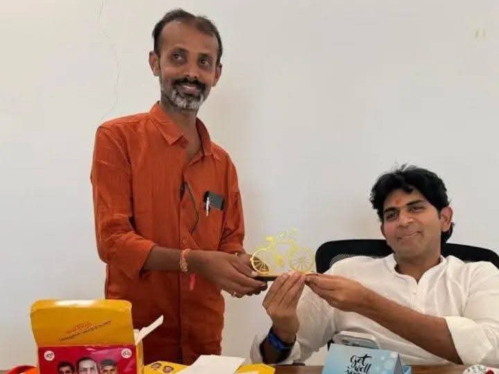 కత్తి రామాంజులు రెడ్డికి ‘హ్యాట్రిక్’ అవార్డు