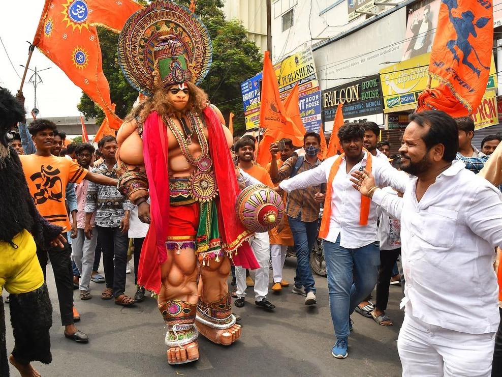 నగరంలో ఏప్రిల్ 2న వీర హనుమాన్ విజయ యాత్ర