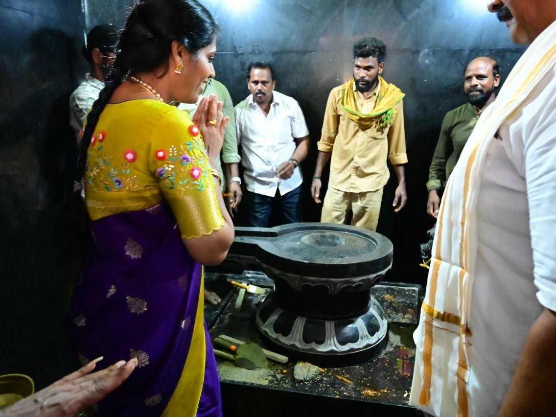 పాలచర్లలో వైభవంగా శివాలయం ప్రారంభం