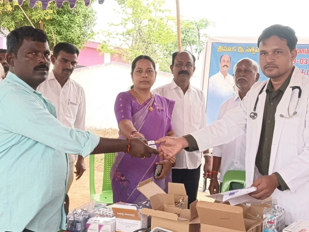 బిజ్వారం గ్రామంలో ఉచిత వైద్య శిబిరం