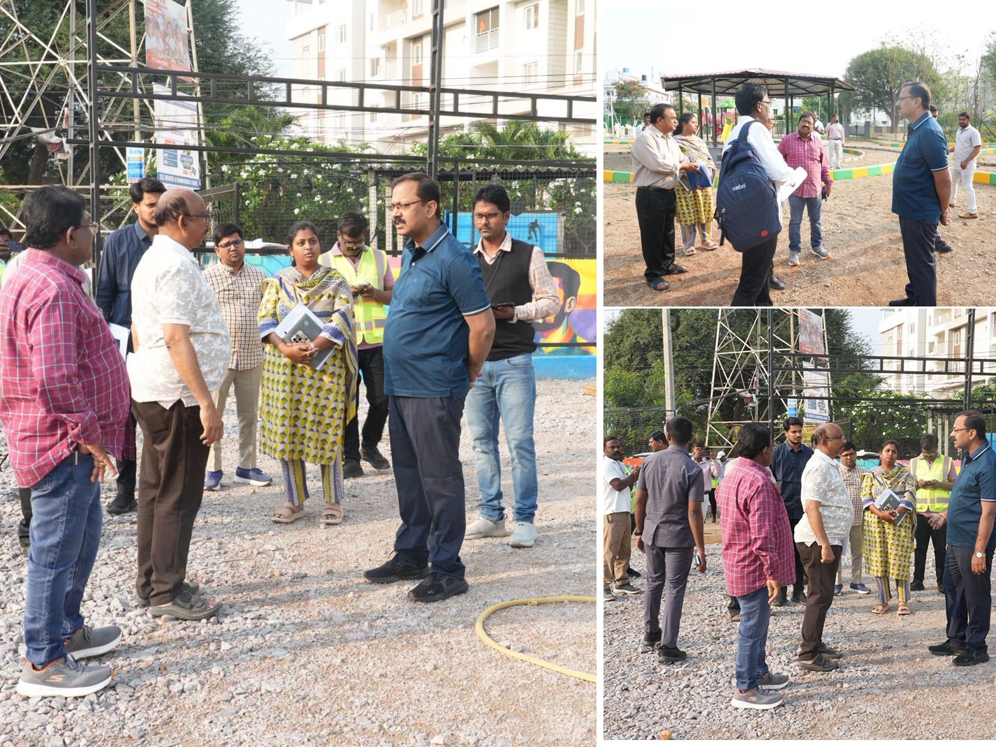 ఏఎస్ రావు నగర్‌లో కమిషనర్ పర్యటన