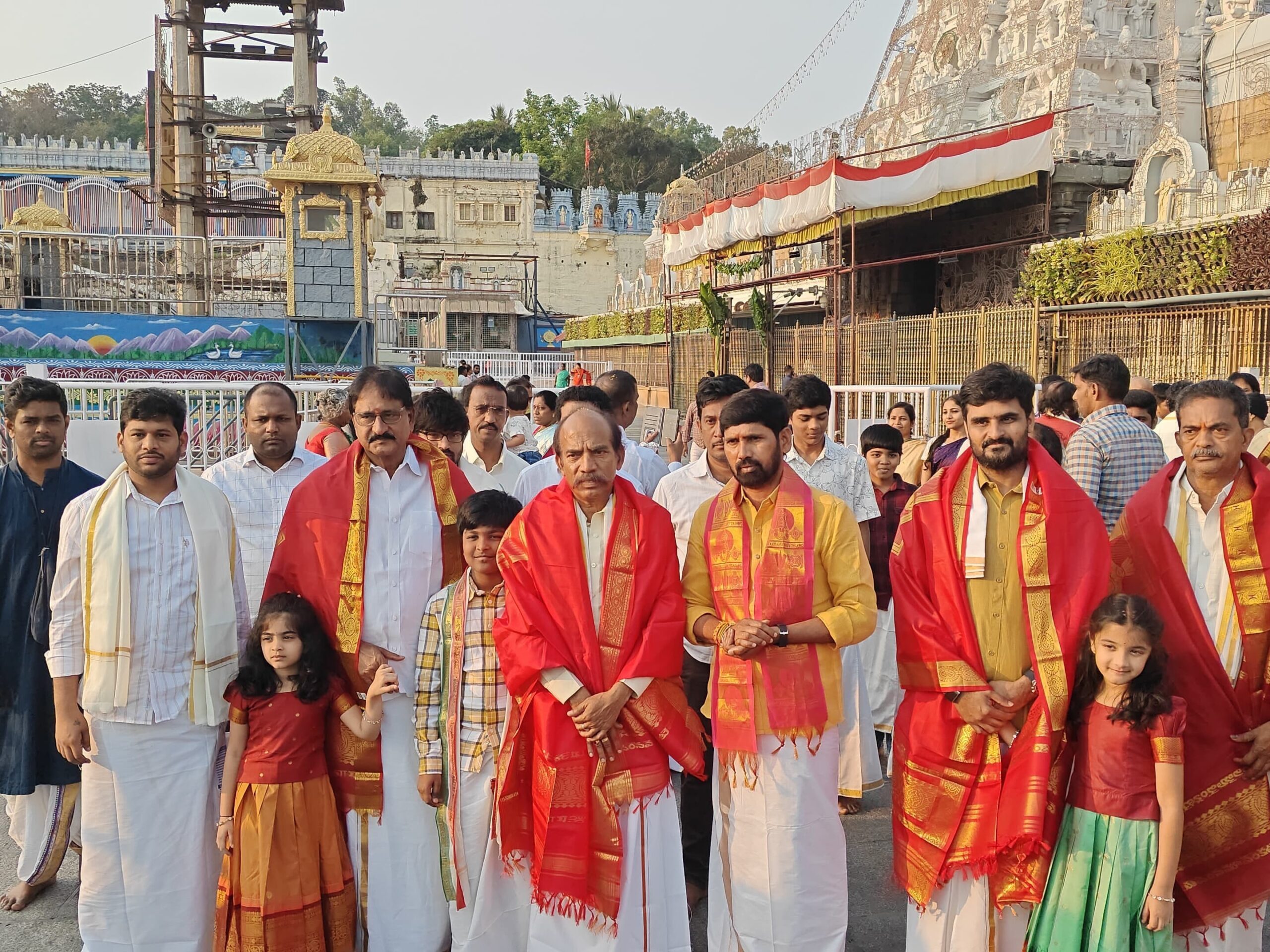 టీటీడీ వెంకన్న సన్నిధిలో ఎస్సీ కమిషన్ ఛైర్మన్