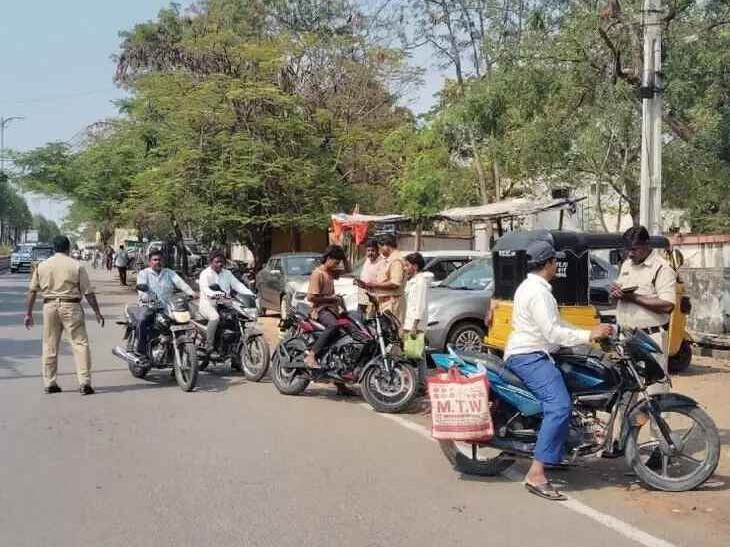 మహబూబ్‌నగర్‌లో ముమ్మర తనిఖీలు